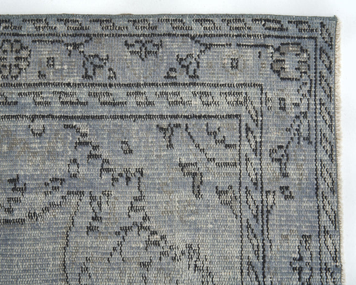 Gray Oushak Rug 8' 11" x 5' 2" | No. VR81347