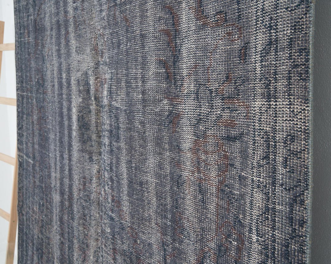 Gray Oushak Rug 8' 10" x 5' 3" | No. VR13168