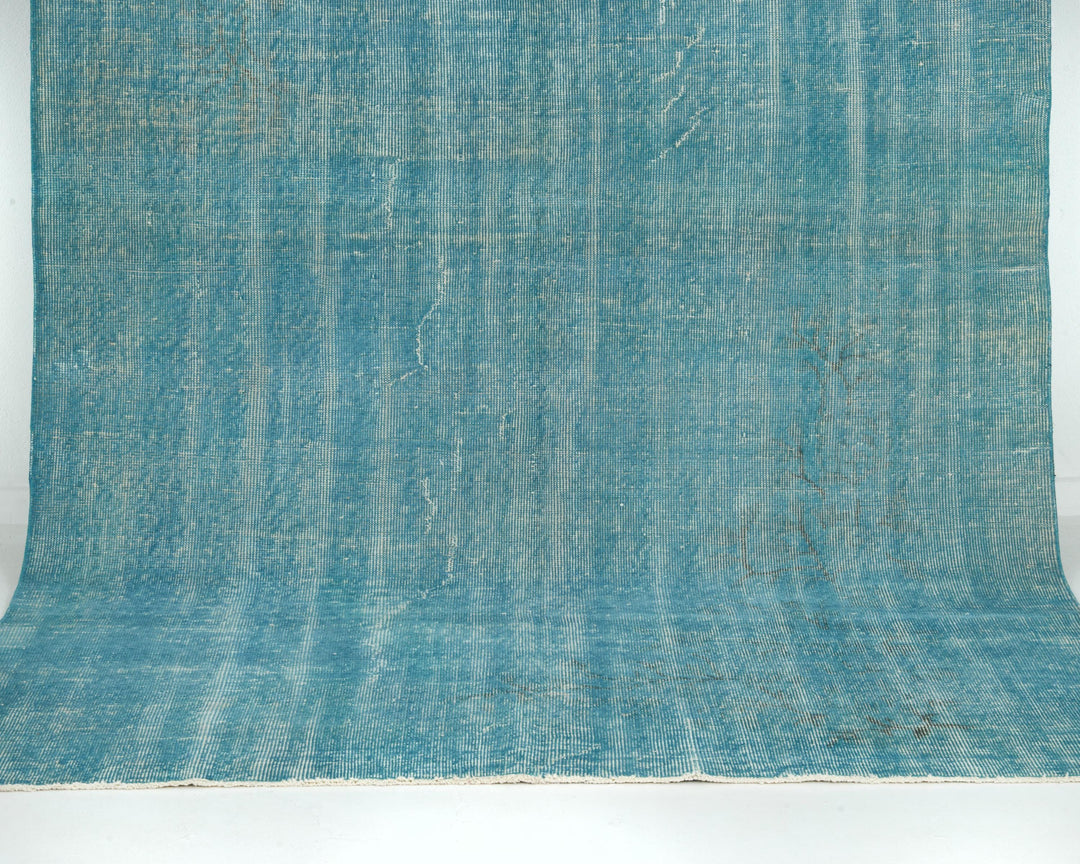 Turquoise Oushak Rug 8' 2" x 5' 9" | No. VR39075