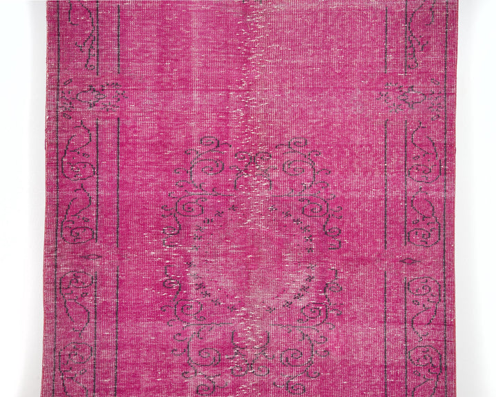 Pink Vintage Turkish Rug 5' 4" x 8' 4" | No. VR99578