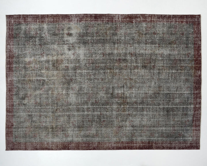 Gray Oushak Rug 7' 11" x 11' | No. VR23761