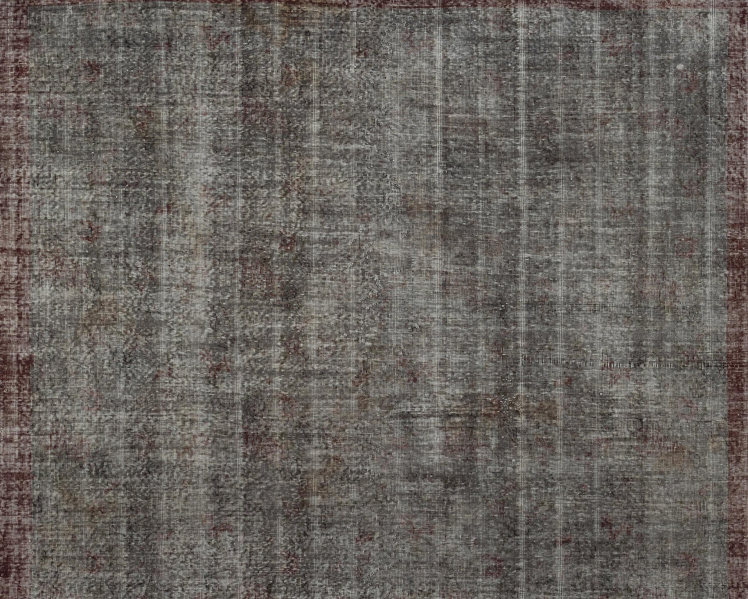 Gray Oushak Rug 7' 11" x 11' | No. VR23761