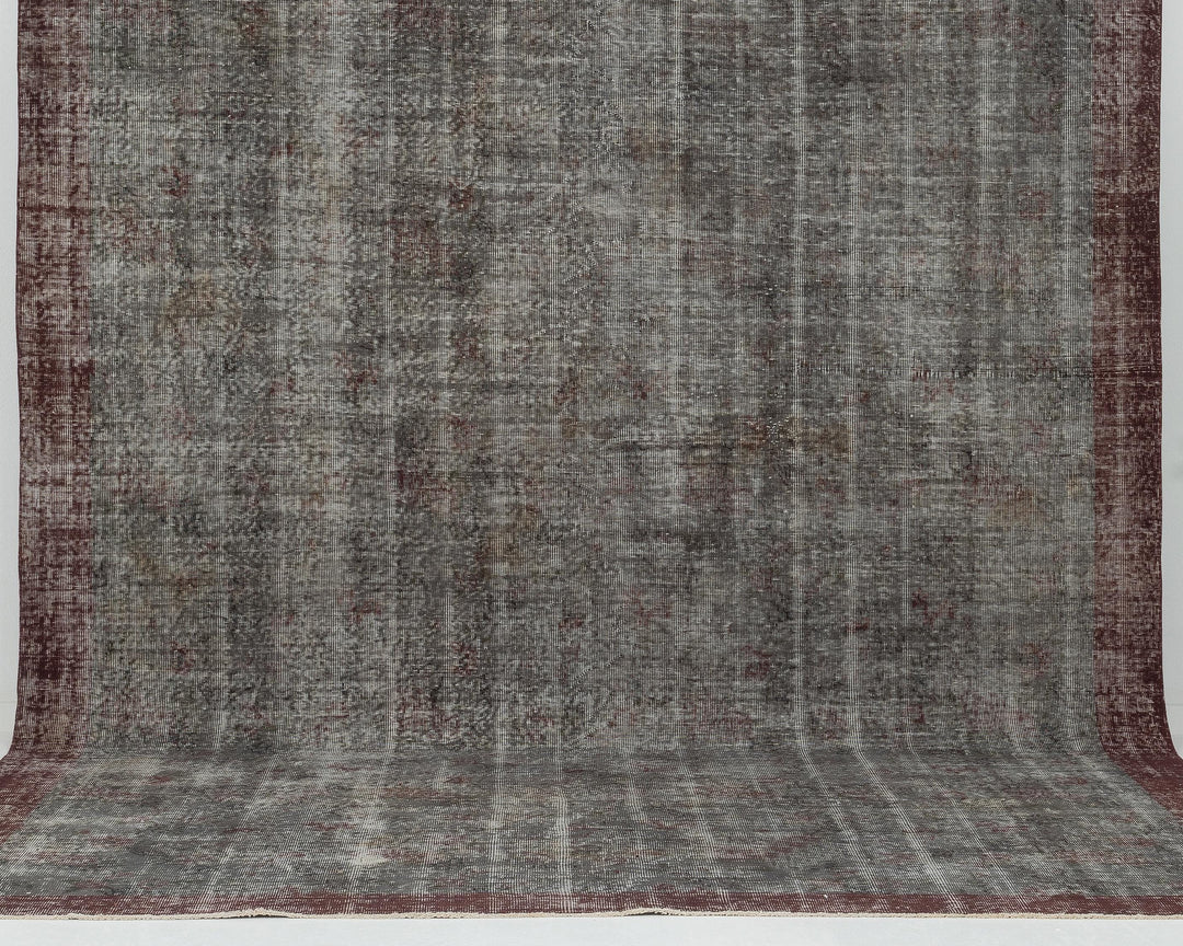 Gray Oushak Rug 7' 11" x 11' | No. VR23761