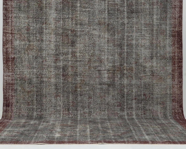 Gray Oushak Rug 7' 11" x 11' | No. VR23761