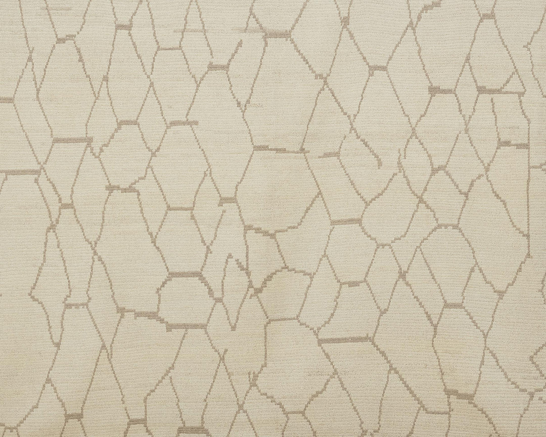 Beige Oushak Rug 9' x 12' 6" | No. VR43598