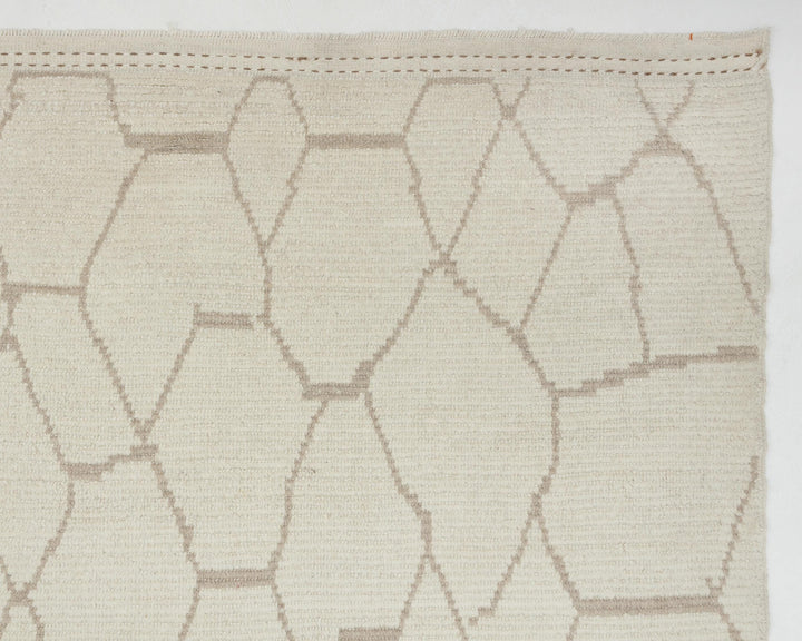 Beige Oushak Rug 9' x 12' 6" | No. VR43598