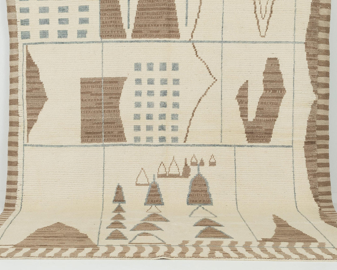 Neutral Oushak Rug 7' x 10' | No. VR29633