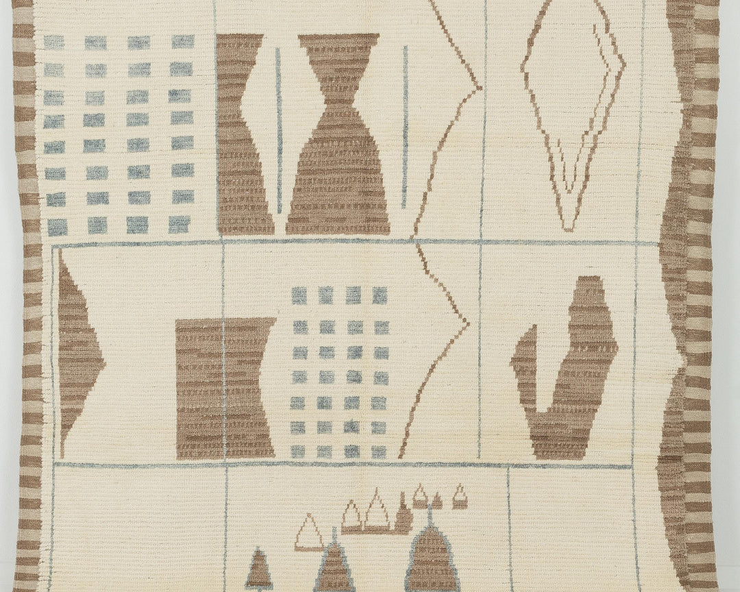 Neutral Oushak Rug 7' x 10' | No. VR29633