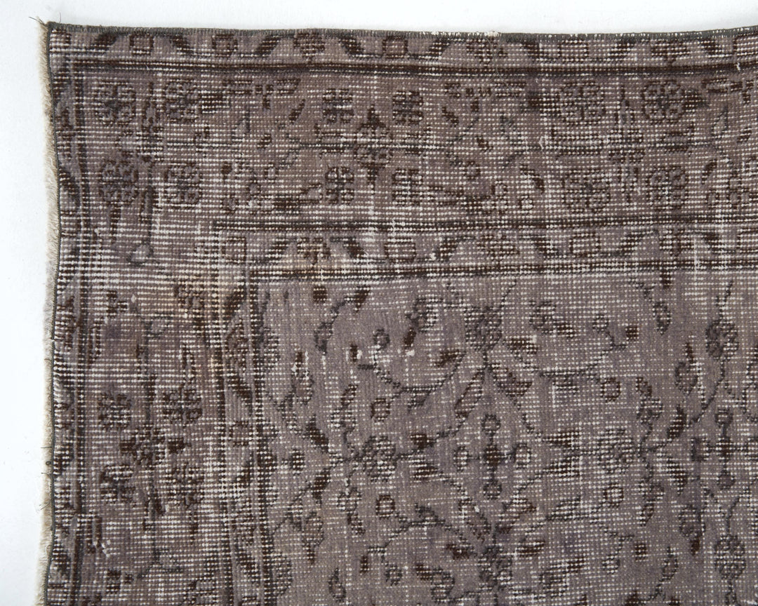 Gray Oushak Rug 8' 10" x 5' 4" | No. VR35693