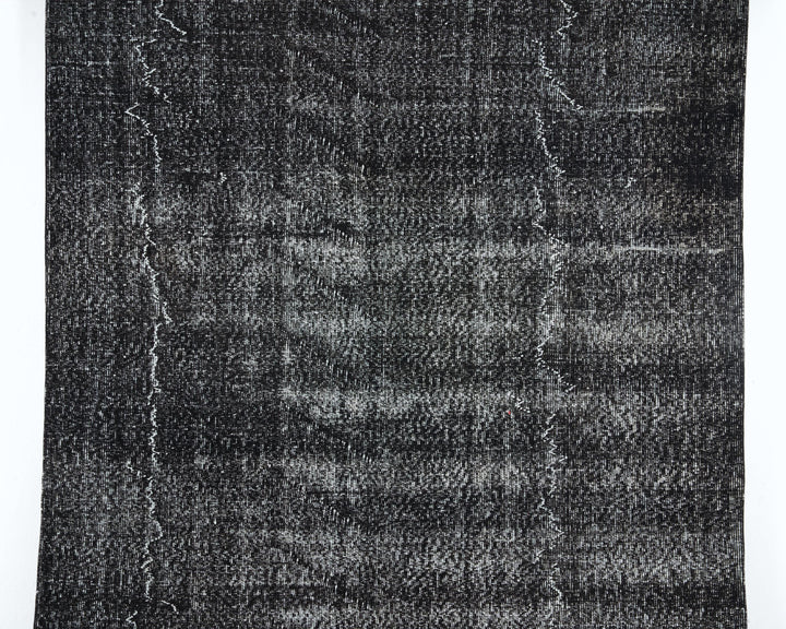 Black Oushak Rug 9' 4" x 5' 7" | No. VR62908