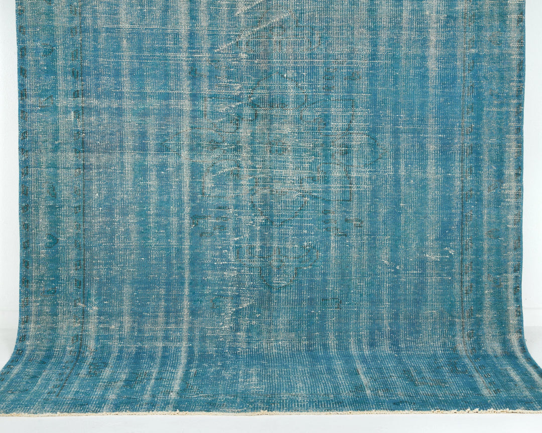 Blue Oushak Rug 8' 5" x 5' 6" | No. VR60644