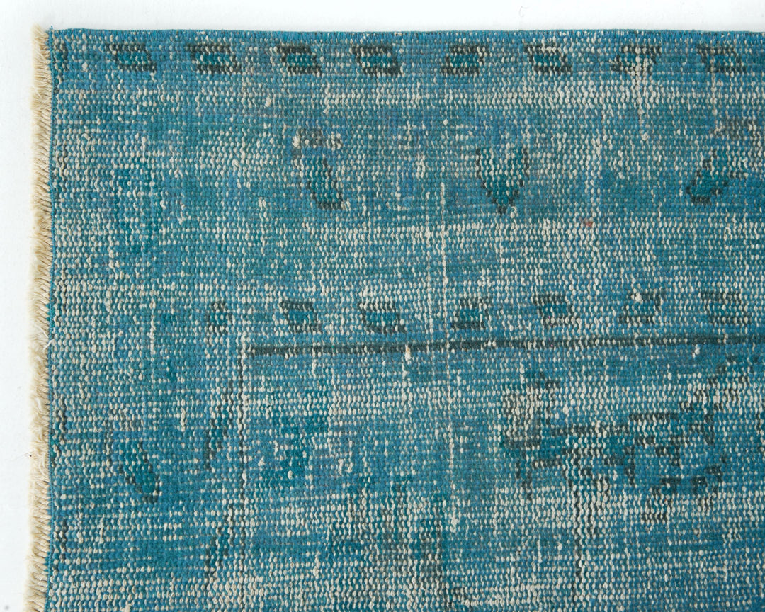 Blue Oushak Rug 8' 5" x 5' 6" | No. VR60644