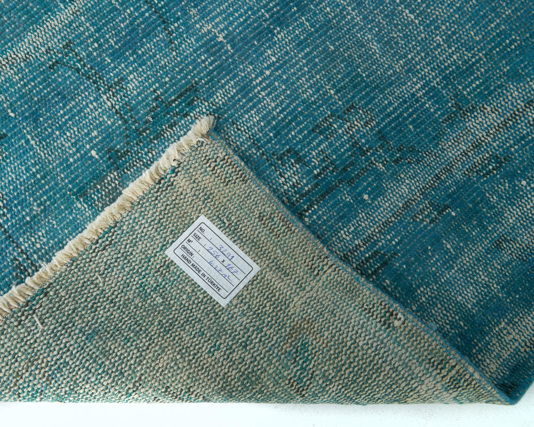 Blue Oushak Rug 8' 5" x 5' 6" | No. VR60644