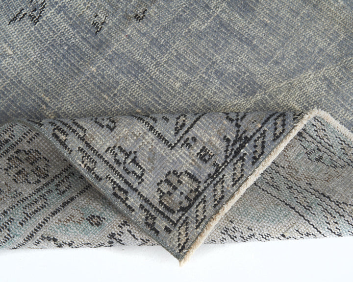 Gray Oushak Rug 8' 11" x 5' 2" | No. VR81347