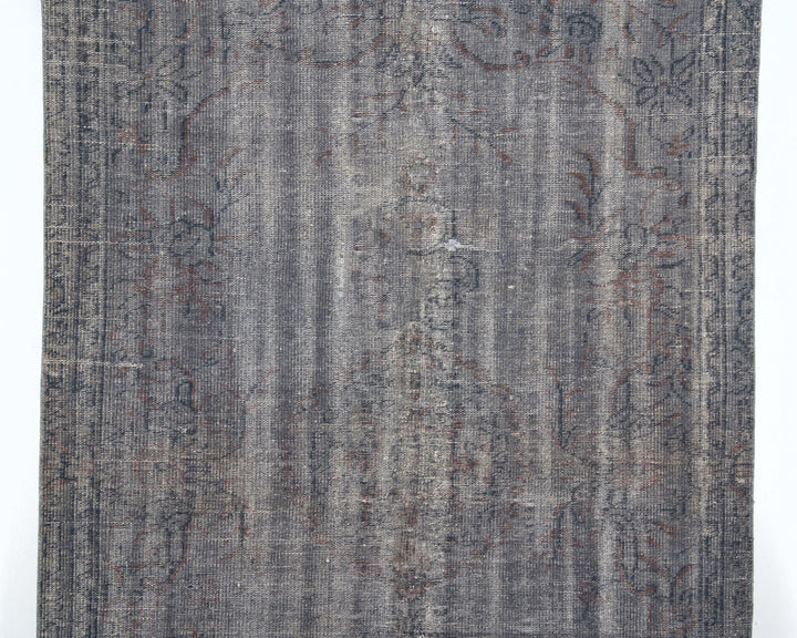 Gray Oushak Rug 8' 10" x 5' 3" | No. VR13168
