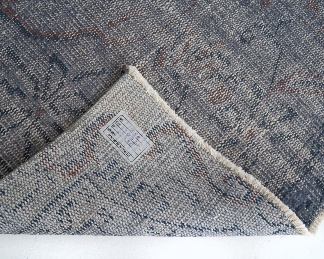Gray Oushak Rug 8' 10" x 5' 3" | No. VR13168