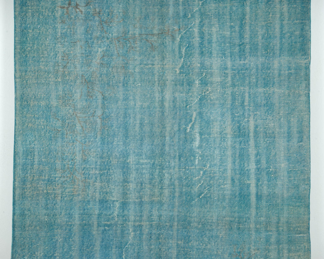 Turquoise Oushak Rug 8' 2" x 5' 9" | No. VR39075