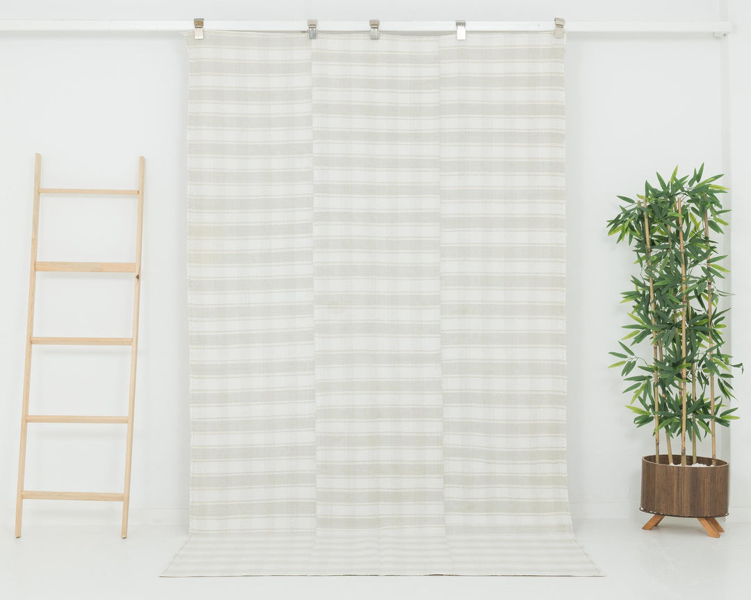 Neutral Kilim Rug 4' 11" x 8' 6" | No. VR59802