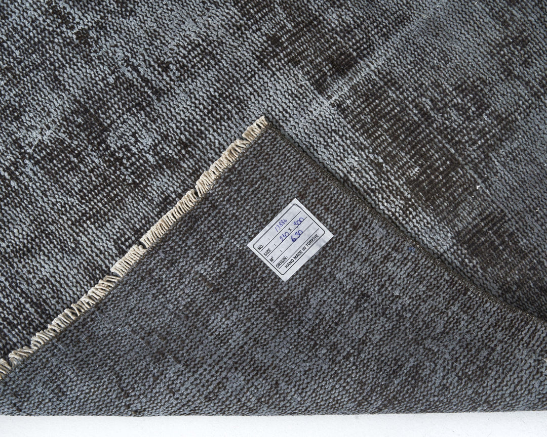 Gray Oushak Rug 6' 11" x 9' 10" | No. VR12726
