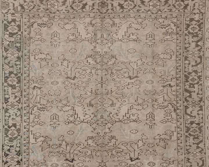 Neutral Oushak Rug 7' 10" x 11' 2" | No. VR35550