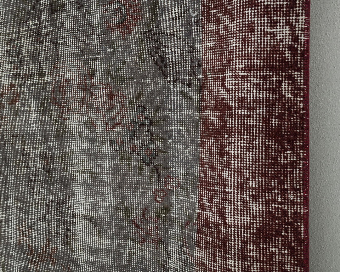 Gray Oushak Rug 7' 11" x 11' | No. VR23761