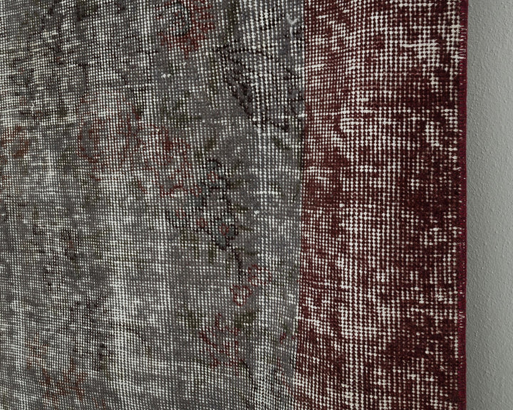 Gray Oushak Rug 7' 11" x 11' | No. VR23761
