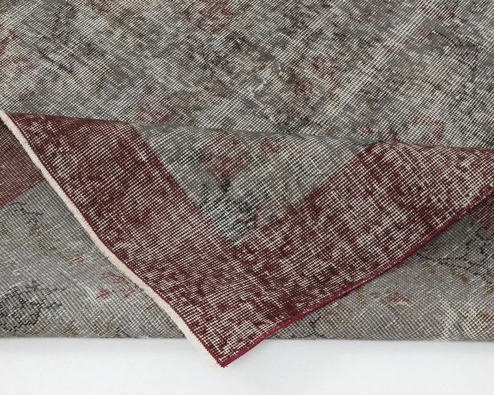 Gray Oushak Rug 7' 11" x 11' | No. VR23761