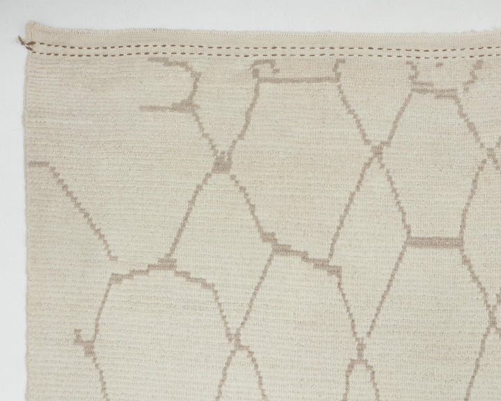 Beige Oushak Rug 9' x 12' 6" | No. VR43598