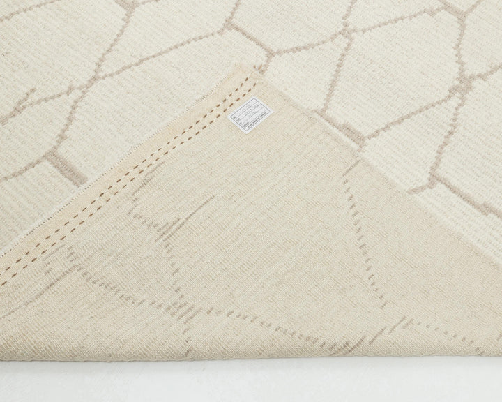 Beige Oushak Rug 9' x 12' 6" | No. VR43598