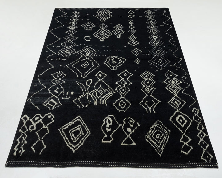 Ivory Oushak Rug 8' x 11' | No. VR98856