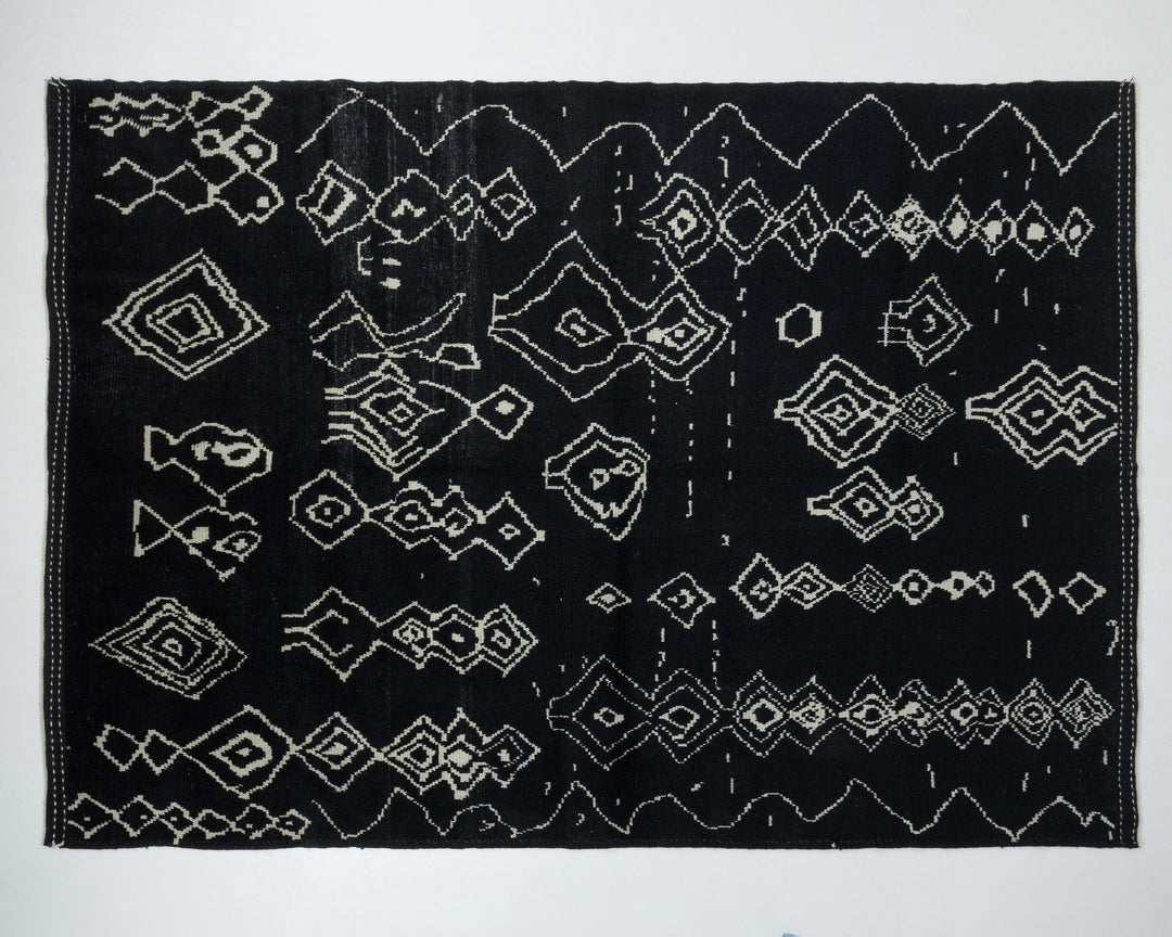 Ivory Oushak Rug 8' x 11' | No. VR98856