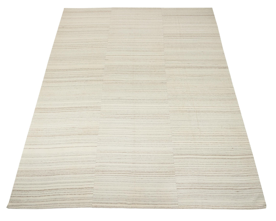 Neutral Kilim Rug 10' 2" x 13' 7" | No. VR75725