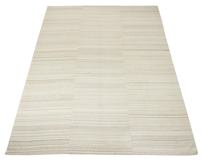 Neutral Kilim Rug 10' 2" x 13' 7" | No. VR75725