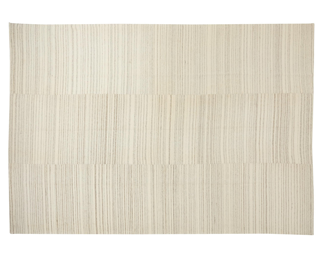 Beige Kilim Rug 13' 7" x 10' 2" | No. VR84033