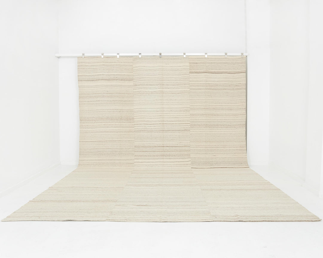 Beige Kilim Rug 13' 5" x 10' | No. VR45815