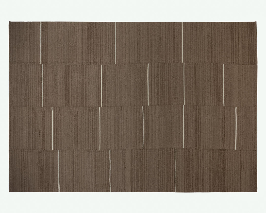 Brown Kilim Rug 9' 6" x 13' 6" | No. VR51422
