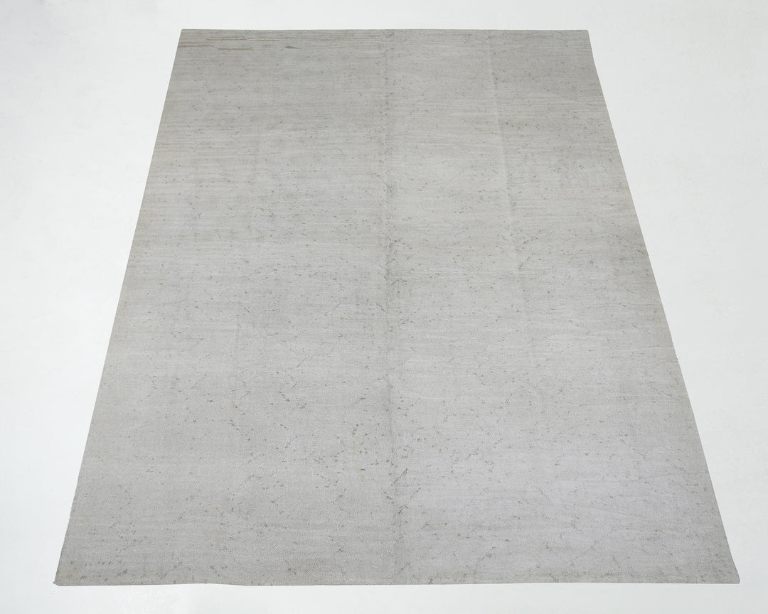 Gray Kilim Rug 9' 4" x 12' 4" | No. VR74588
