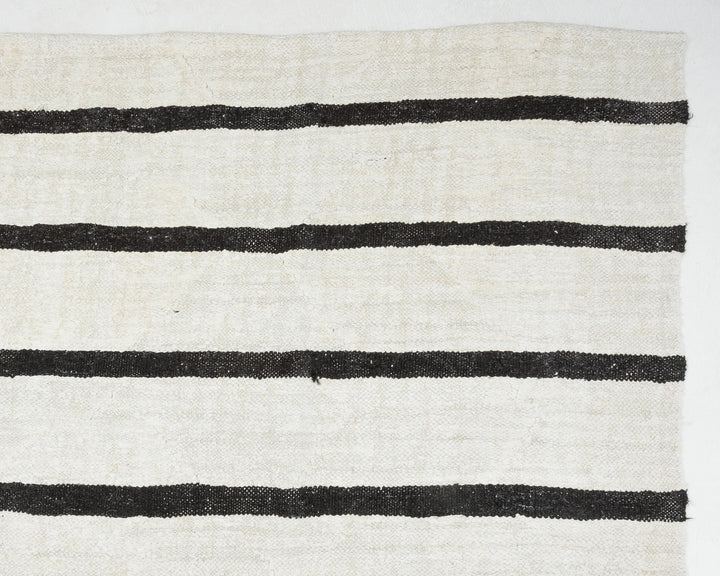 Black Kilim Rug 8' 10" x 11' 6" | No. VR16512