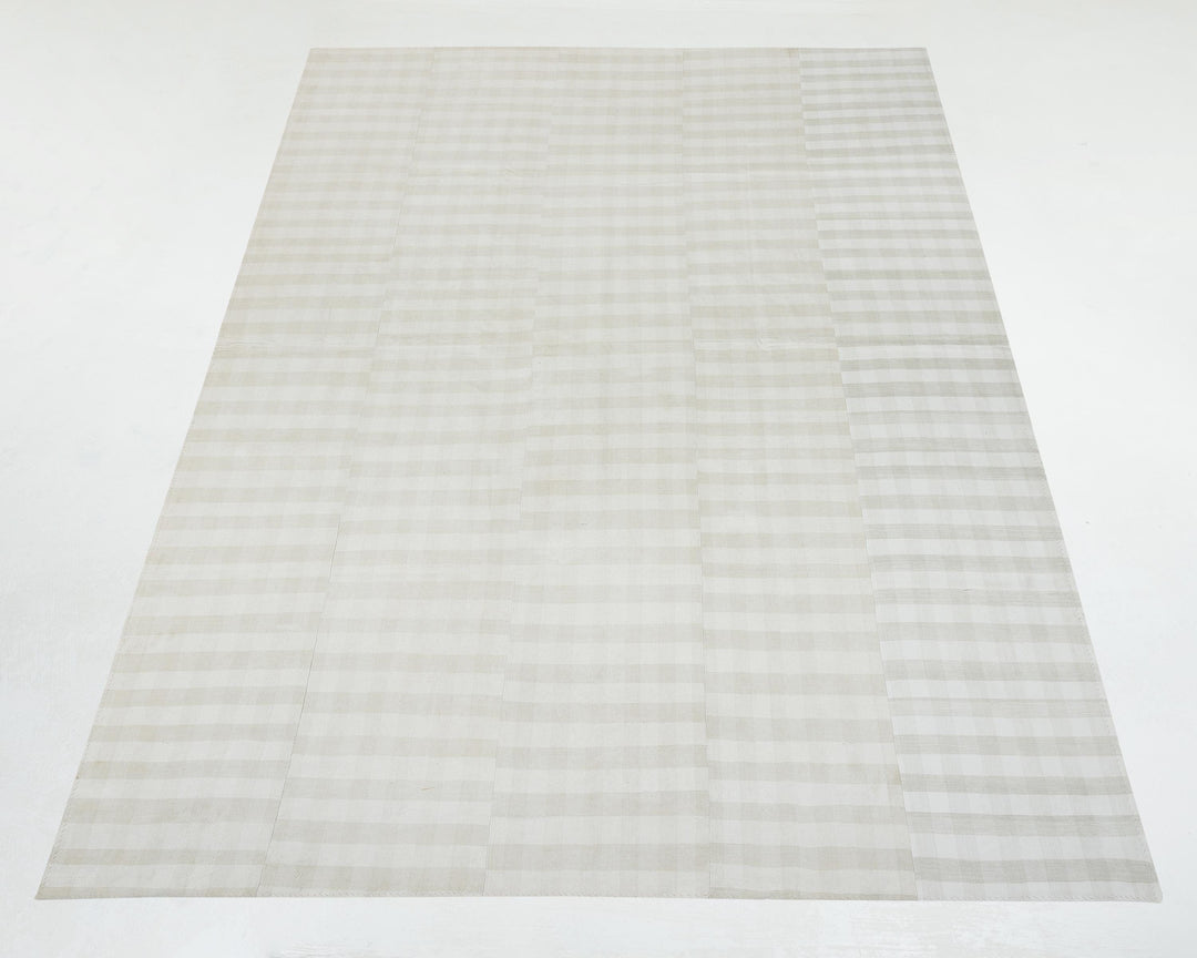 Neutral Kilim Rug 8' 7" x 11' 5" | No. VR13570