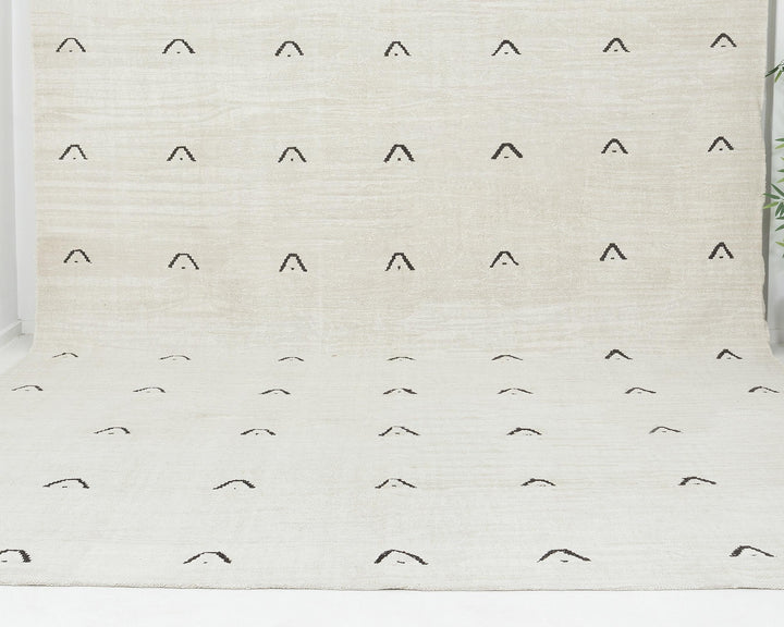 White Kilim Rug 11' x 13' 2" | No. VR24779