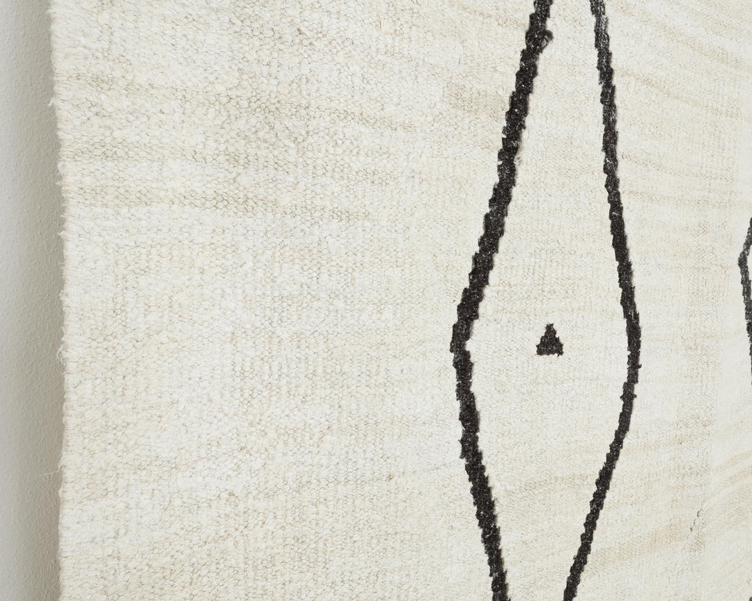 Black Kilim Rug 9' 10" x 13' 10" | No. VR49904
