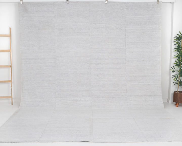 Gray Kilim Rug 8' 6" x 11' 4" | No. VR20519