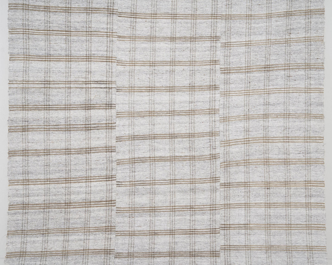Gray Kilim Rug 6' 4" x 9' 10" | No. VR18451