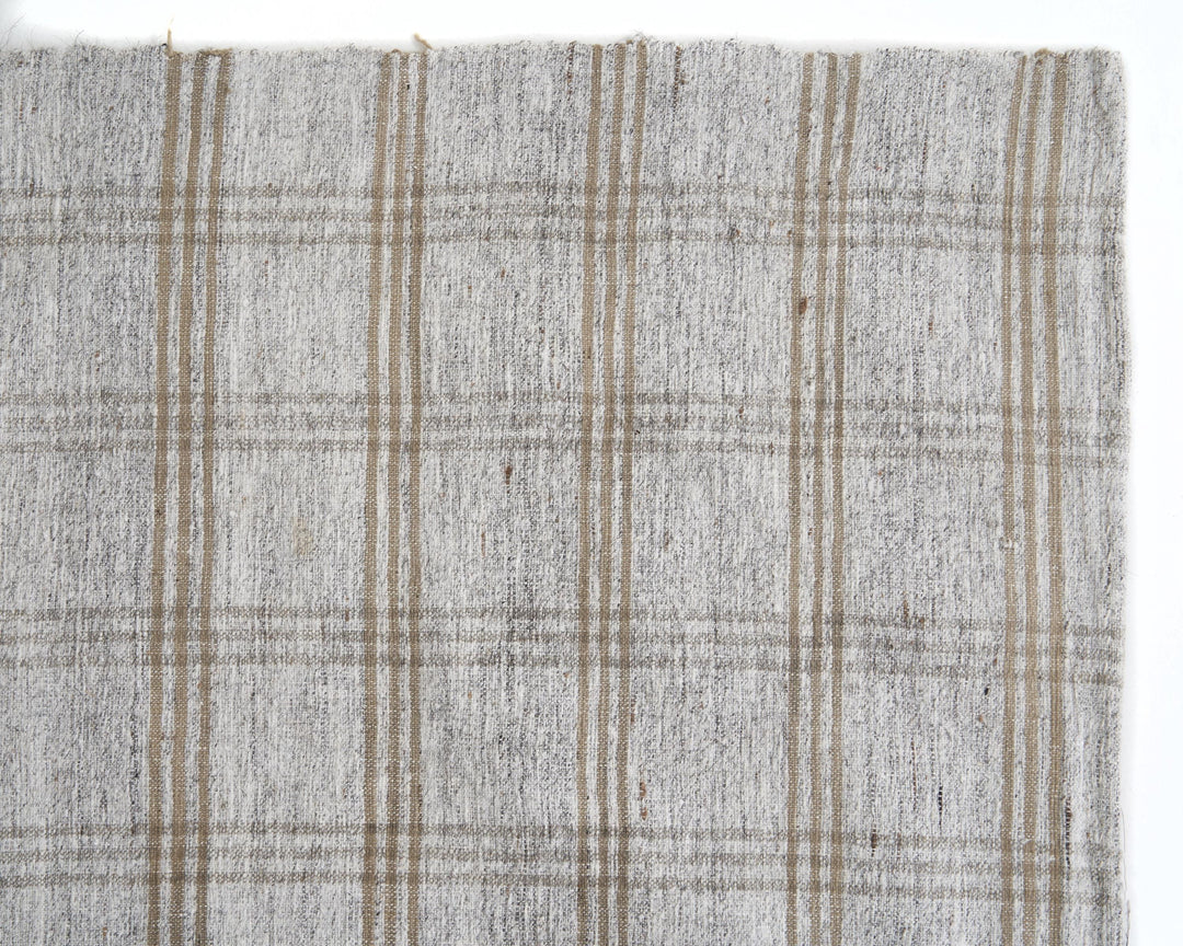 Gray Kilim Rug 6' 4" x 9' 10" | No. VR18451