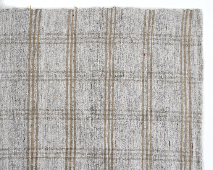 Gray Kilim Rug 6' 4" x 9' 10" | No. VR18451