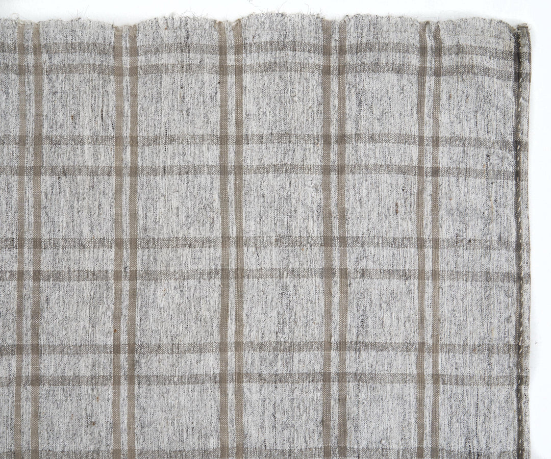 Gray Kilim Rug 5' 10" x 9' 7" | No. VR34696