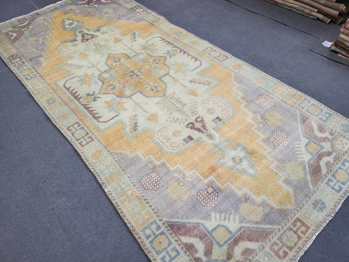 Turkish Oushak Rug 4' x 8' 4" Hand-Knotted