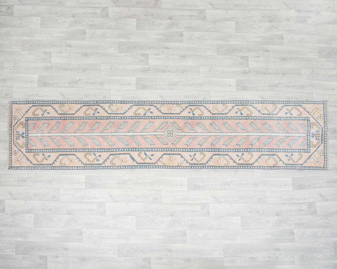 Beige Runner Rug 2' 4" x 10' 6" | No. VR61567