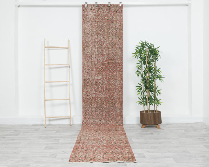 Orange Runner Rug 2' 4" x 11' 1" | No. VR53190