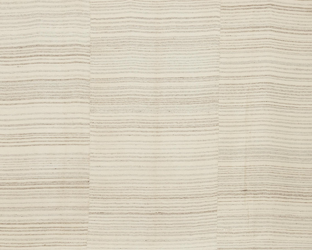 Beige Turkish Kilim Rug 10' 1" x 13' 3" Flat-Weave view